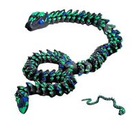 Générique 3D Printed Snake, Articolated Snake Toy, 20,87 x 1,18 x 0,79 pollici Realistic Design, Desk Decoration, Basket Stuffer for Kids, Teens, Adulti, Birthday and Home Decor