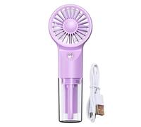 Générique 4 speeds Usb Handheld Mist Fan, ricaricabile Misting Fan, 6,89 x 2,48 x 1,38 pollici portatile Household Electric Cooling Device for Summer Beach Camping College Home Car Park Kitchen