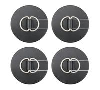 Générique 4Paddle Board D Rings - PVC Stainless Steel 3,15 inch 4-Pack, Paddle Board D Rings | for Modifying and Securing Backrest Ropes Kayaking Surfing and Water Sports Gear