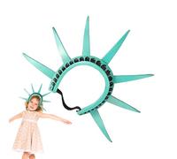 Générique 4th of July Outfits, Statua of Goddesses Costume, Lightweight Patriotic Accessory Prop, for Holiday Events, School Plays, Independence Day, Halloween, Themed Parties, 11,81 x 5,12 x 3,94