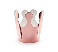 Generique - 6 coroncine in Cartone Color Oro Rosa