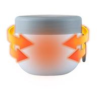 Générique 600 ml Thermal Lunch Box - Double Wall Insulated Food Jar with Silicone Seal Handle | Reusable Soup Meal Container for Rice, Noodles, Oats, Delicatessen Essential Portable Thermal Food