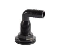 Générique 90 gradi Boat Thru Hull Drain - Marine Side Exhaust Fitting