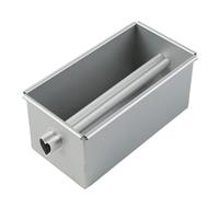 Générique a - antiaderente in alluminio, scatola riutilizzabile resistente al calore, parete da 1,2 mm | lunga per sandwich, formaggio, via