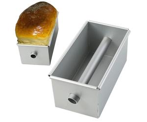 Générique a - antiaderente in alluminio, scatola riutilizzabile resistente al calore, parete da 1,2 mm | lunga per sandwich, formaggio, via