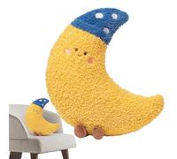 Générique a forma di stella - Peluche Luna soffice - decorativo morbido in peluche per supporto lombare, riposo, sonno, gravidanza, donne