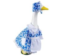 Générique Abiti d'Oca di Portico 58 cm | Abito pastorale primaverile con cappello 58 cm - Abito per Oca di Portico | per matrimoni, Natale, festa, giardino, cancello terrazza prato