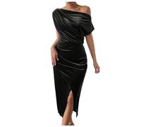 Générique Abito estivo da donna, con scollo ed elegante, da sera, elegante, elegante, elegante e femminile, Le Noir, M