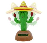 Générique Accessori per cruscotto auto - Ornamento per interni auto cactus danzante solare - Figure di cactus danzante per cruscotto - per berline, pick-up,