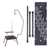 Générique Accessorio per tavolo da campeggio, in alluminio, leggero e resistente, per cucinare, riunioni di famiglia, picnic, barbecue, cucina