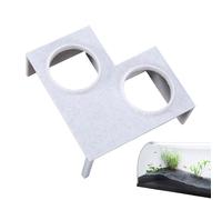 Générique Acquario Underground Tunnel - Buried Shrimp Cave, Fish Tank Hideaway, Sand Bottom Fish Nest, Betta Tunnel Shelter | Substrato Shrimp Hiding Cave for Breeding Special-Shaped Acquario Decor