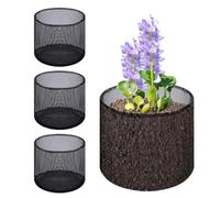 Générique Acquatic Plant Contenitori, Pond Basket Breathable Mesh, Heavy Duty Planter with Reusable Design, Garden Decor Storage for Balcony Terrace, Planting Supplies for Home Indoor Outdoor Use