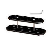 Générique Acrylic Organizer - Precision Dart Holder | Angled Display with Transparent Design & 8 Slot Capacity for Game Room in Bar, Office Desk, Indoor Recreation and Family Entertainment