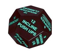 Générique Activity Cube - Conditioning Dice for Bodybuilding Routine | Multifunzionale Fitness Tool with Compact Shape & Engaging Exercises for Strength Training, Team Games and Personal Coaching
