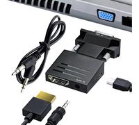 Générique Adattatore compatto VGA maschio a femmina - convertitore USB a
