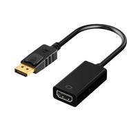 Générique Adattatore DP - DP A VGA, Convertitore DVI, Adattatore Video Ad Alta Definizione | Adattatore Di Visualizzazione 4K Adattatore Da Scrivania Convertitore per Monitor Del Computer