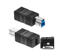Générique Adattatore esterno per disco rigido - Connessione USB B 3.0 Plug &,Connettore Plug &, Convertitore dati rapido per Scanner, Docking Station e Computer