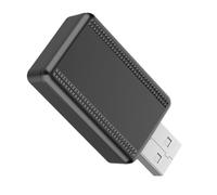 Générique Adattatore Filo A Wireless per Auto | Adattatore Veicolo 2 in 1,Convertitore compatto senza ritardi a collegamento diretto per cruscotto di campeggio