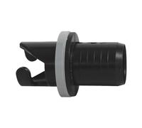 Générique Adattatore per pompa per barca gonfiabile, variabile gonfiabile, adattatore per barche da pesca | Adattatore per esterni per ricreazione Black Air Pumps per Rafts Canoes Fishing Boats