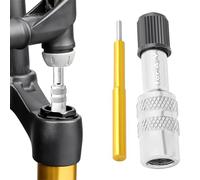 Générique Adattatore per valvola per bicicletta | Shock Pump Valve Adapter