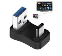 Générique Adattatore - Plug A a C, connettore 3.1 | Adattatore compatto con custodia in alluminio durevole e supporto universale, convertitore per l'accesso alla sincronizzazione dei file