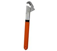 Générique Adjustable Pipe Wrench, Auto Adjusting CRV Chrome Vanadium Metal Pipe Wrench Pieghevole con impugnatura comoda, Multi Functional Rapid Spanner for Tight Space Repair