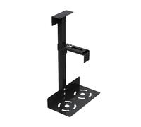 Générique Adjustable Under Desk PC Mount, CPU Desktop Computer Holder, Heavy Duty Wall-Mountable PC Mount with Flexible Height and Width, Sturdy Lega Materials, Usable