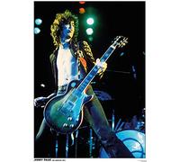 Générique AFFICHE - Poster Jimmy Page/LED Zeppelin Los 1972, 59 x 84 cm
