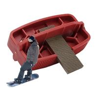 Générique Afilador De Cantos Para Snowboard Y Esquí - Herramienta De Ángulo Lateral Regolabile 86°-89° Con Extraíble - Recortador Portátil ABS+Metal Para Mantenimiento Pattinaggi Y Deportes Nieve