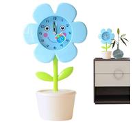 Générique Alarm Clock - 200 g Quiet Flower Pot Sound Machine, allarme Clock for Kids | Charming Bedroom Accessory for Christmas Home Travel Teen Kids Boys Girls Daily Up Uses