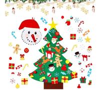 Générique Albero di Natale per Bambini, Decorazione da Parete sospesa, Artigianato, Forniture per Scuola, Cucina, Camera da, Soggiorno, casa, Piccoli spazi, Aula