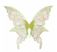 Générique Ali Fata Donna Farfalla Piuma Costume Elfo Cappotto Carnevale Felpe Maglione Danza Teatro Natale Felpe Performance Cape Decorazione Festa Sveglia, Festival Angelo Demone Romantico Fotografia