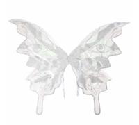 Générique Ali Fata Donna Farfalla Piuma Costume Elfo Cappotto Carnevale Hoodie Scena Maglione Danza Teatro Giacca Natale Felpa Performance Cape Decorazione Festa Sveglia, Festival Angelo Demone