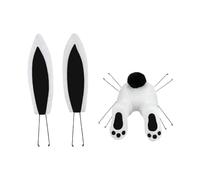 Générique alla a Forma di Dietro di Coniglio - Adorabile Primavera, per Interni ed Esterni, per Feste affascinanti, Adatto per Pasqua, casa, Porta, Feste