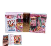 Générique Ancestor Money, Chinese Joss Paper, 100 Fogli Sacrificial Offerings, Bring Good Fortune Items to Strengthen Spiritual Connection for Traditional Rituals