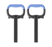 Générique Anelli da Ginnastica - Anelli da Allenamento in ABS Regolabili da 12 cm | per Esercizi da 440 LB, Attrezzature per Allenamento per Cortile Interno ed Esterno, Giochi,