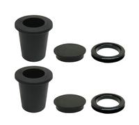 Générique Anello di perforazione per ombrellone da tavolo esterno, set di 6 inserti da tavolo per ombrello, adattatore per foro da 2 a 2,5 pollici, per ombrelloni, terrazza, caffè, spiaggia pic-nic