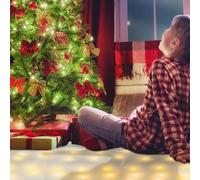 Générique Angelo gonfiabile di Natale per esterni, decorazione da parete e da giardino, tessuto, celebrazione , bandiera di Natale per recinzione, neve e pupazzo di neve, decorazione per festa