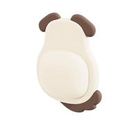 Générique Animal Wall Protector, Door Handle Cushion, Soft Rubber Material Easy Installation Strong Adhesive Stylish Versatile Long Lasting, Wall Mounter Pad for Home Bedroom, 2,95 x 3,54 Inches