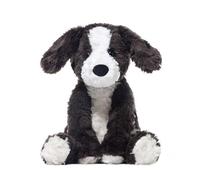 Générique Animale di peluche Border Collie - Peluche 24 cm | Giocattolo di peluche di cane simulato, animale in morbido peluche | Decorazione della casa e regalo per tutti, amici, Fam