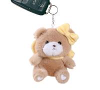Générique Animale di Peluche Mini Fascino Orso Dolce con , Marrone chiaro, Se référer au descriptif
