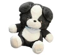 Générique Animale in peluche Border Collie, peluche per cani in peluche, multiuso, decorativo a forma di animale, in peluche multiuso per letto, divano