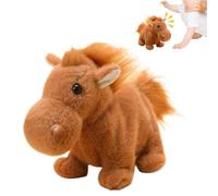 Générique Animale Peluche - Cavallo Robot Interattivo Morbido e | Figura elettrica Interattiva in Peluche di Cane, per ragazzi e ragazze, soggiorno, camera da, piano