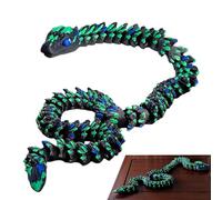 Générique Animali articolati stampati in 3D - serpente articolato da collezione,decorazioni per ufficio e casa per adolescenti - flessibili e realistici - idee regalo per compleanno, feste e Pasqua