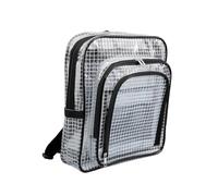 Générique Anti Static Laptop Backpack - Clear PVC 17 Inch Carry Bag