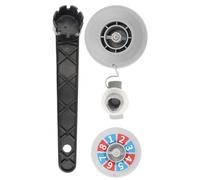 Générique Aria barca gonfiabile - alta pressione 6 fori 8 fori per kayak Surfboard | Coperchio ingresso gonfiaggio PP rinforzato con chiave | compatibile barche Rafting barche d'assalto, 83 g