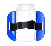 Générique Arm Badge Holder,Clear Waterproof Organizer,Waterproof Arm Ticket Holder with Adjustable Elastic Strap and Buckle | Skiing Mountaineering Rafting Women Men