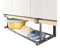 Générique Armadietto da banco - telescopici per armadio - Vassoi regolabili antiscivolo e robusti per lavello cucina Vanity RV armadio bagno