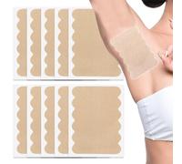 Générique Armpits Sweat Pad, Reusable Armpit Pads 10 pezzi, High Absorption Felpa Blocker, invisibile, Underarm Protectors, Ideal for Men Shirts Dress Body Skin Travel Daily Use