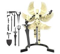 Générique Articolated Robot Figure, 3D Printed Movable Assembly Action Figures, Decorative Multifunctional Articolated Robot with Multiple Guarnizioni, Assembly Girls Kids